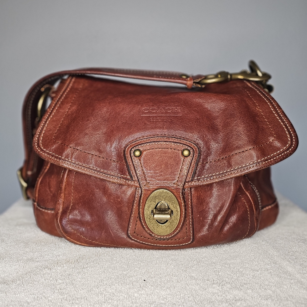 Coach Vintage Legacy Flip Shoulder Bag